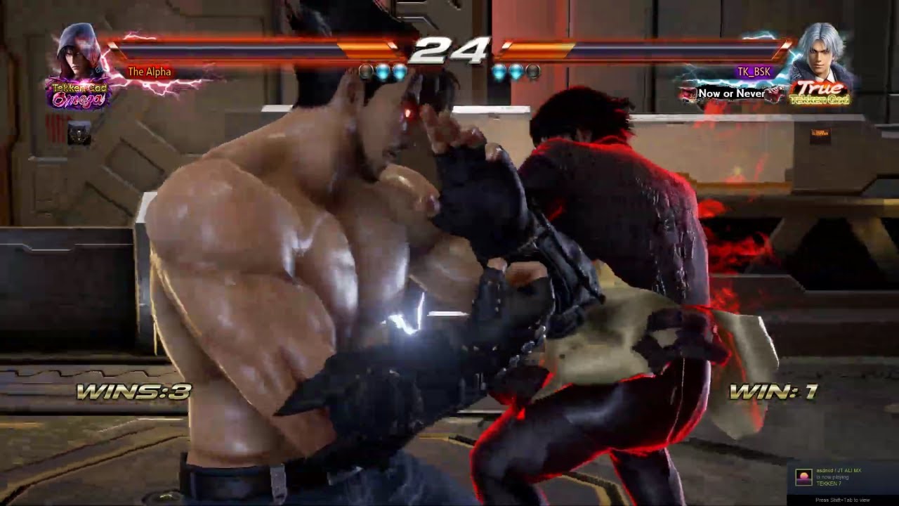 Jin Double parry into Rage Art is so Majestic