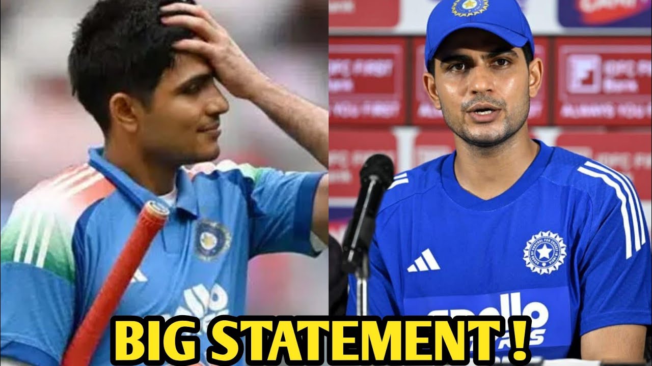 BIG STATEMENT ! 🥺 Shubman Gill BREAKS SILENCE 🤐 on BEING RULED out of T20 World Cup | Cricket News