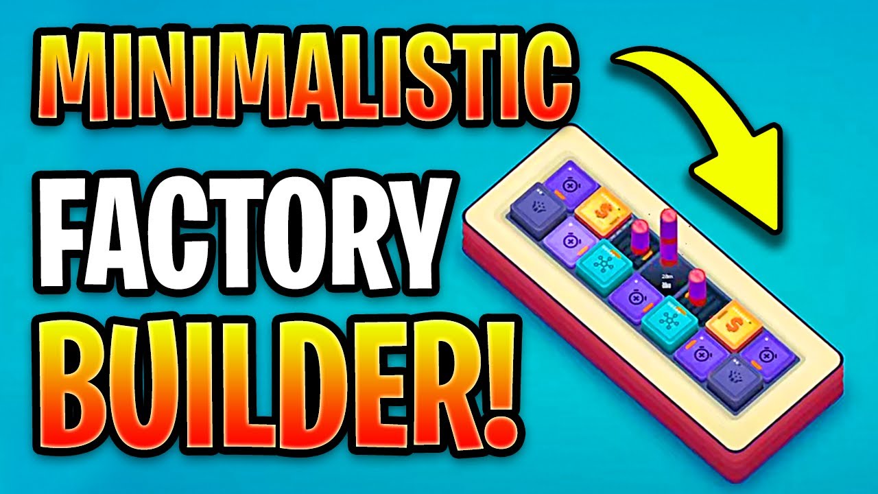 New Chill Minimalistic Factory Builder! | Coin Factory