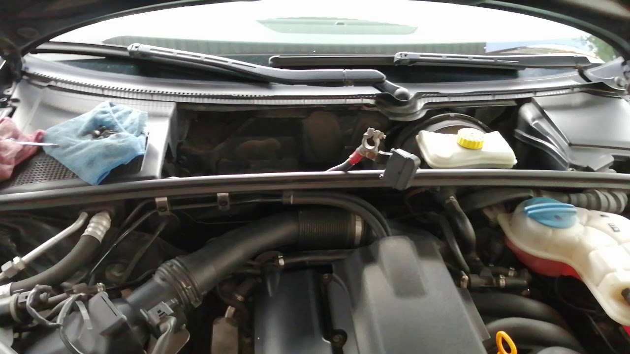 Audi A4 B7 woda w środku