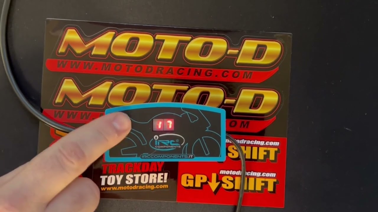 How to adjust your IRC Motorcycle Quickshifter | MOTO-D Racing