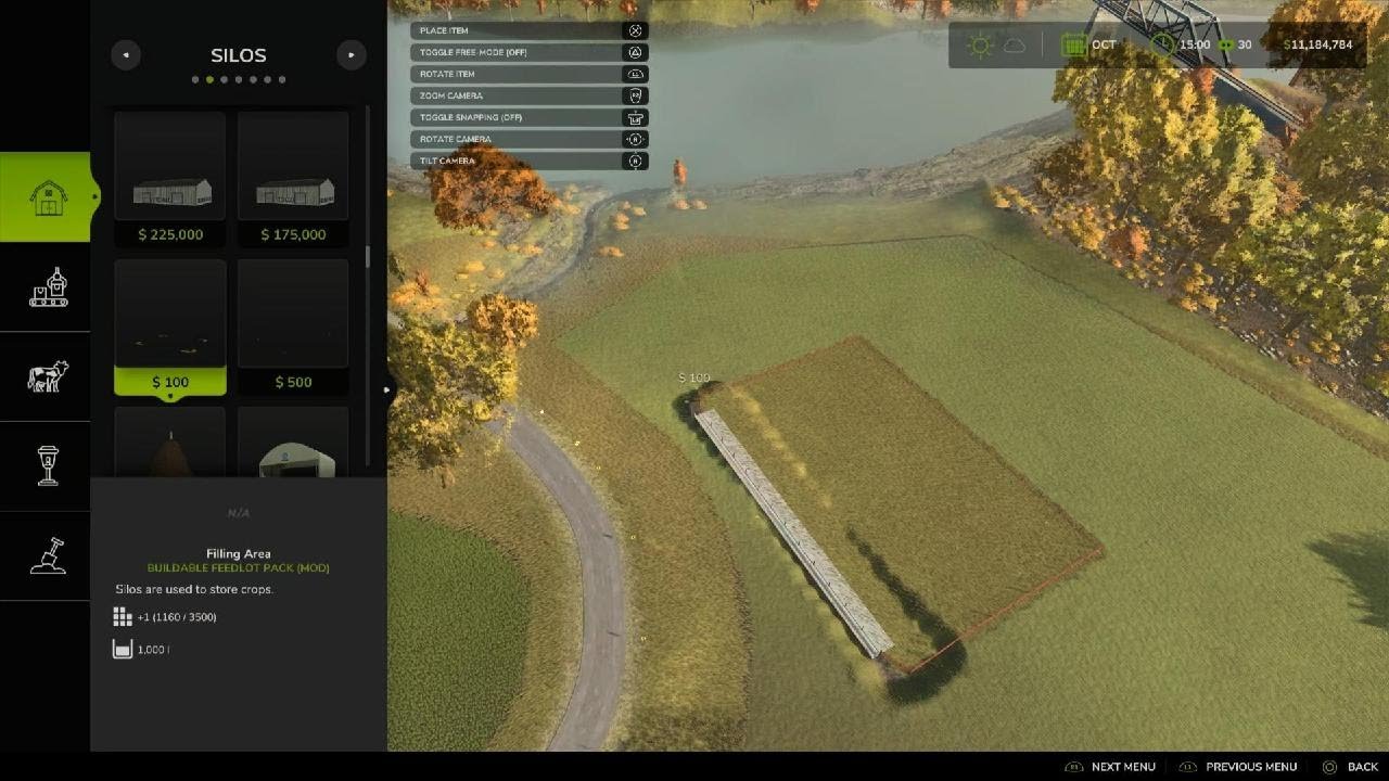 Fs25 buildable cow pasture