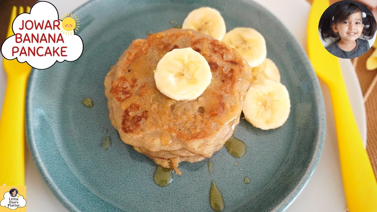 Jowar banana pancake |  ज्वार पैनकेक | Sorghum pancake | Healthy breakfast recipe | Millet breakfast
