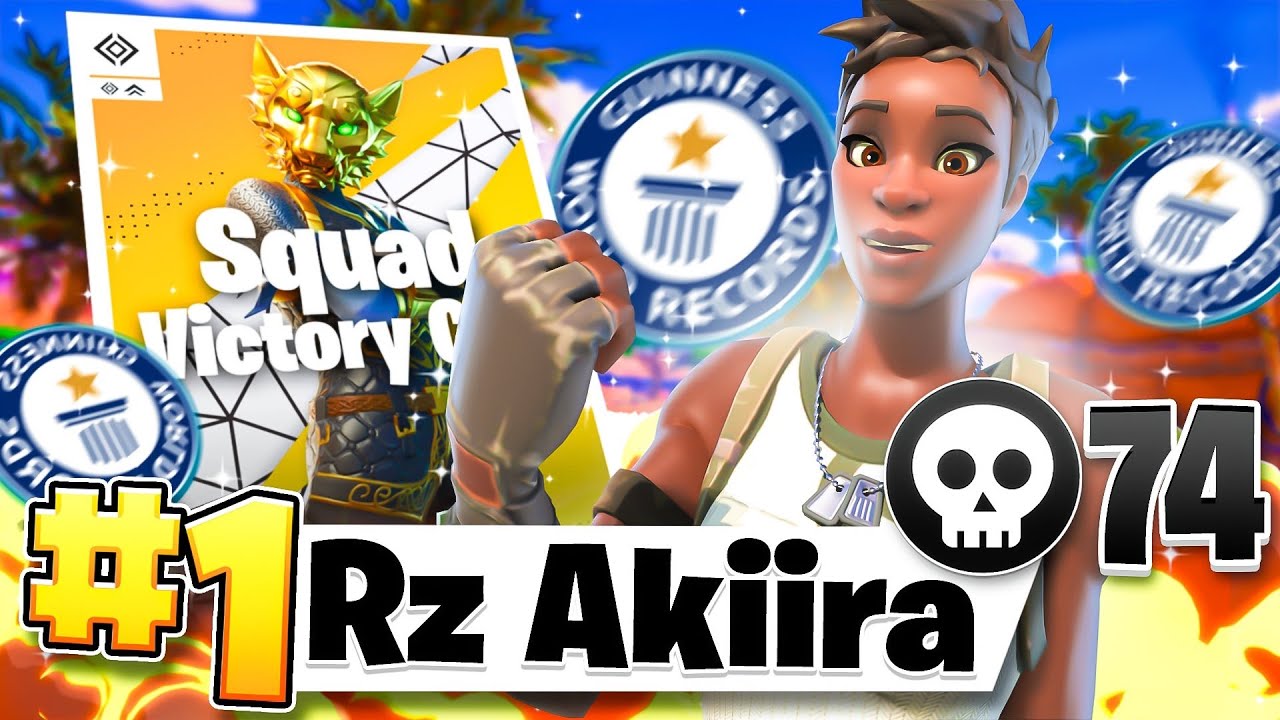74 KILLS SQUAD WORLD RECORD 🏆 | PS5 4k GamePlay 🎮 | Rz Akiira