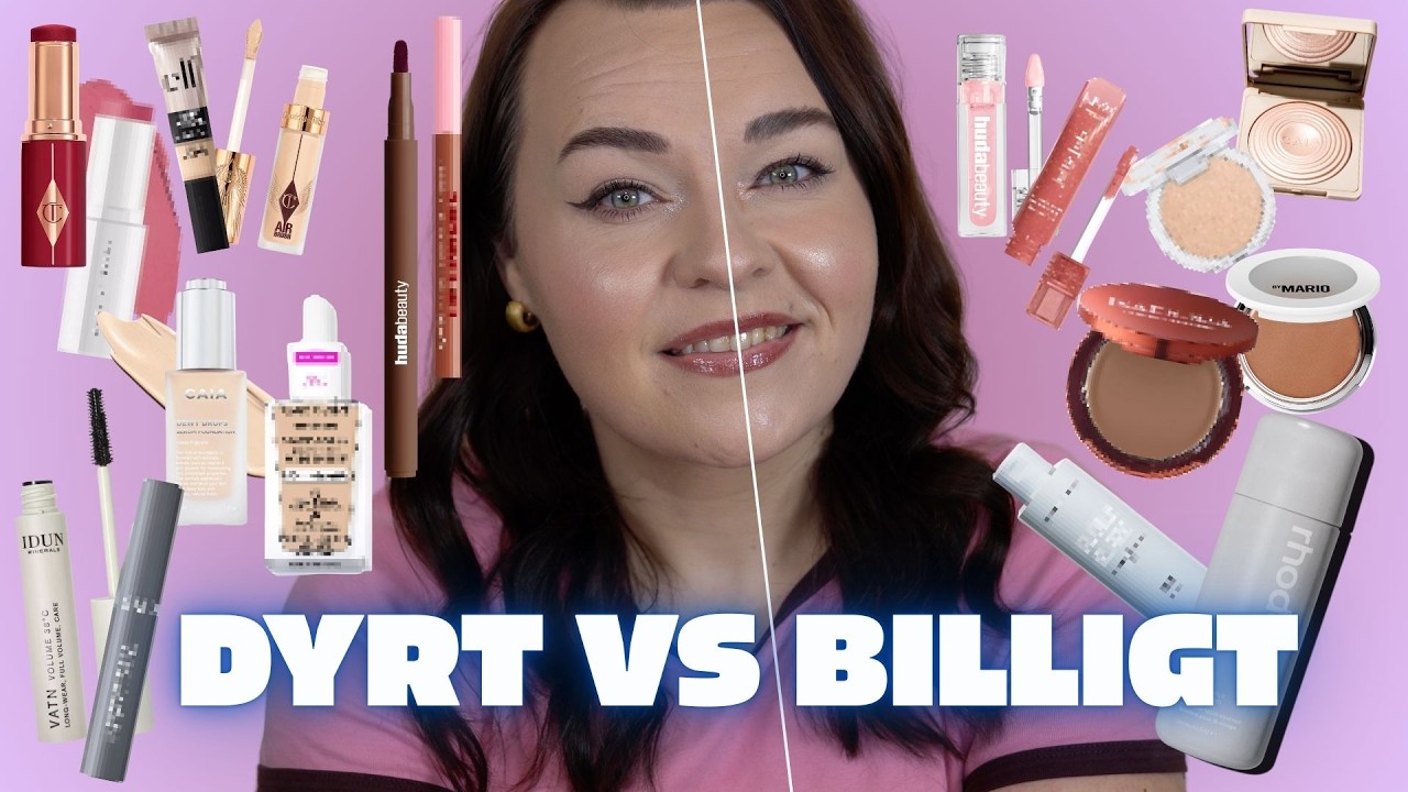 DYRT VS BILLIGT, Är verkligen dyrt smink bättre?
