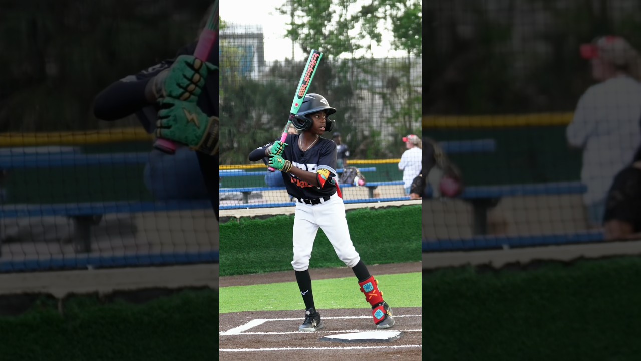 First Pitch LEADOFF BLAST! ⚾🔥 | 11-Year-Old DJ Barr