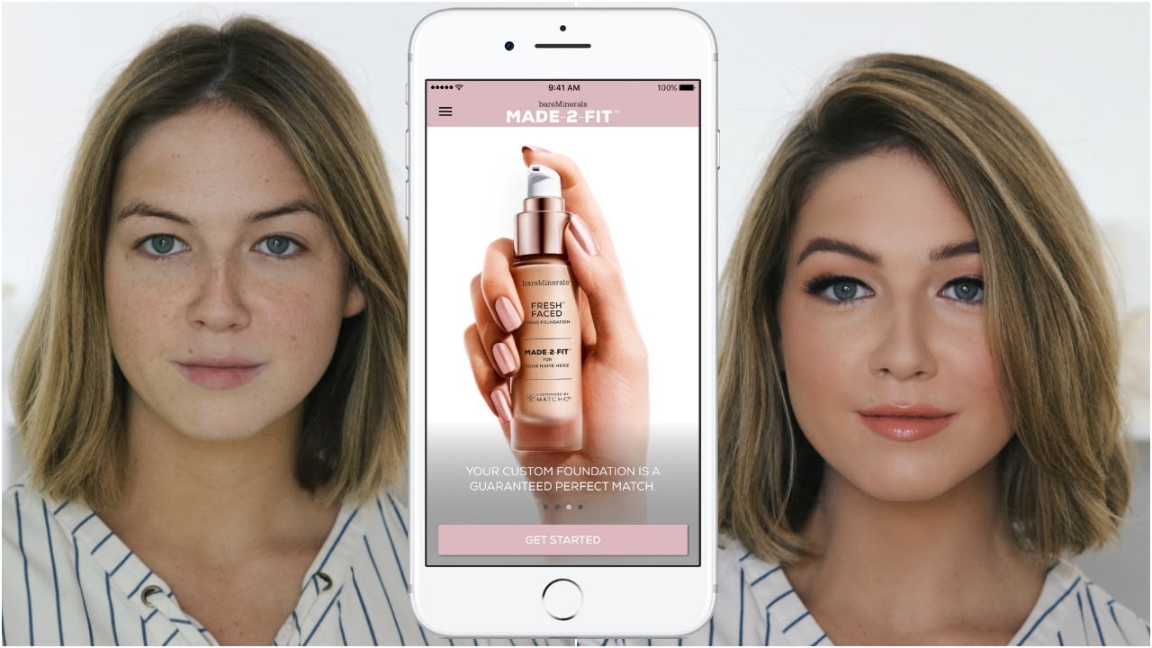 bareMinerals Fresh Faced "Made-2-Fit" Foundation | Shelbey Wilson