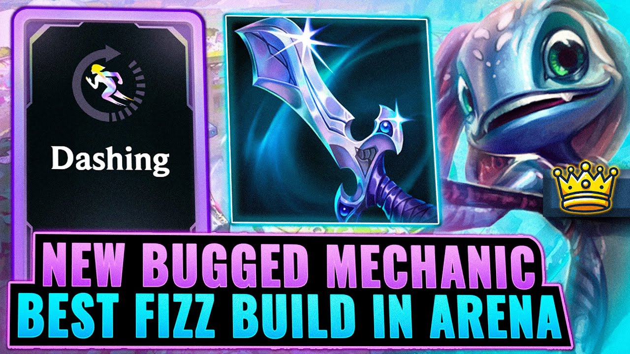 Inventing a New Mechanic: Crazy Dashing + Mirage Blade Exploit with Fizz | League Arena Gameplay