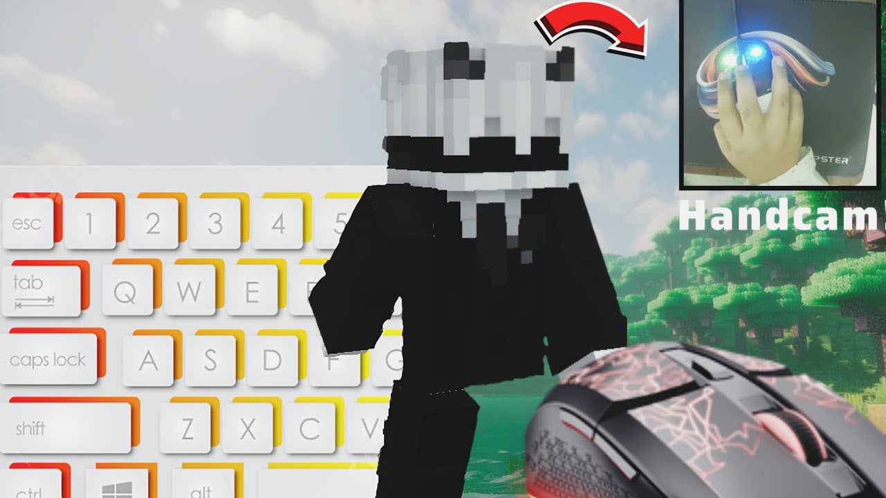 Hive bedwars handcam ❤️