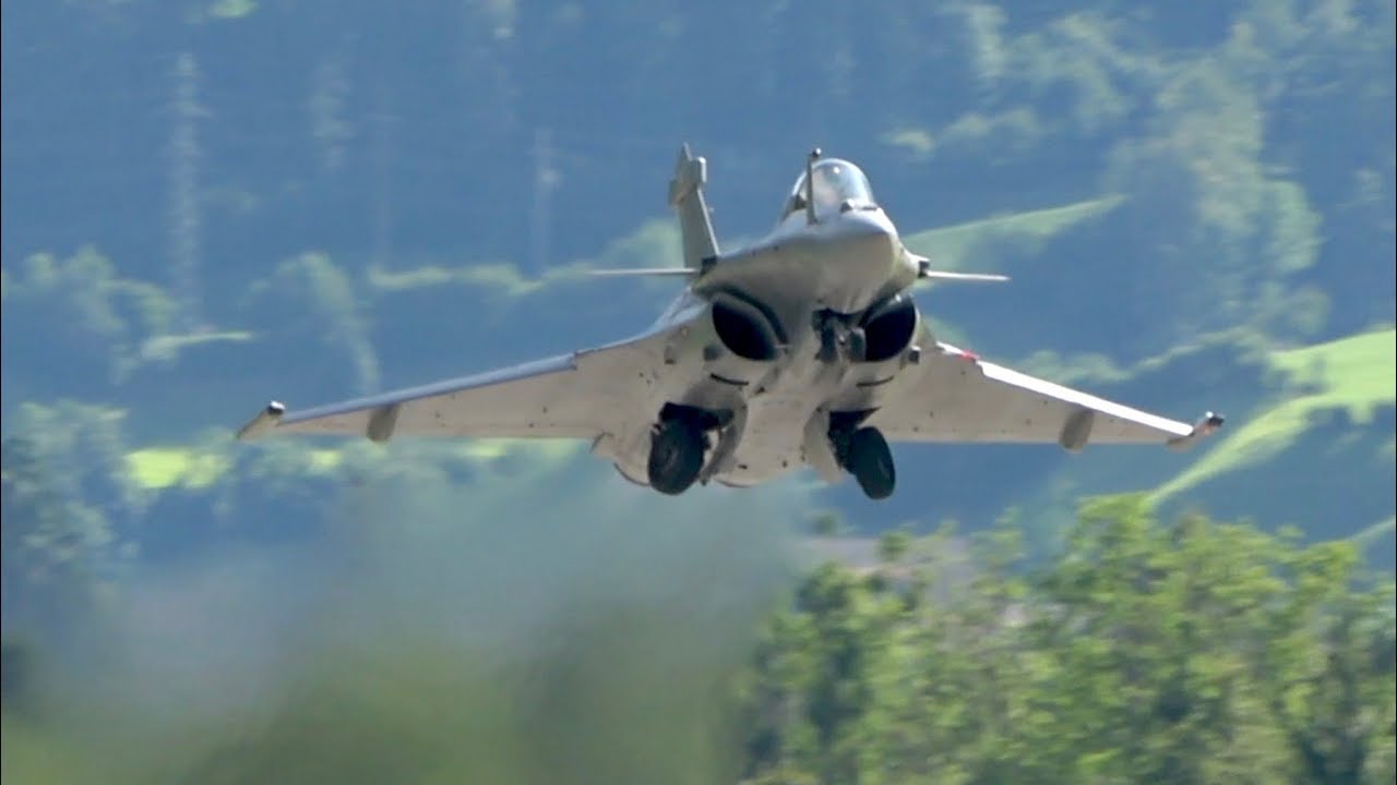 Dassault Rafale C French Air Force flying Display Zigermeet 2019 AirShow