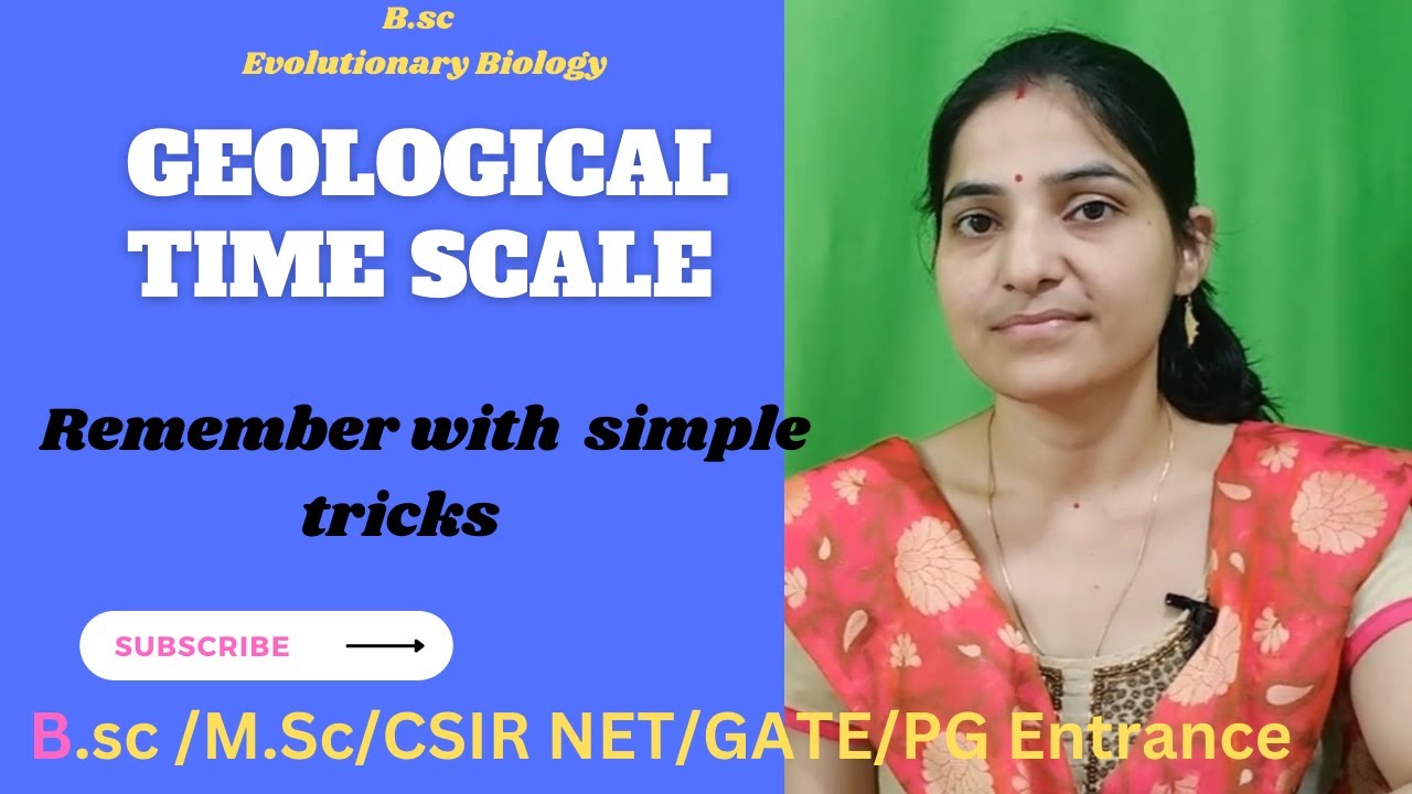 Geological Time Scale B.sc 3rd year||Evolutionary time scale||#evolution #gnb