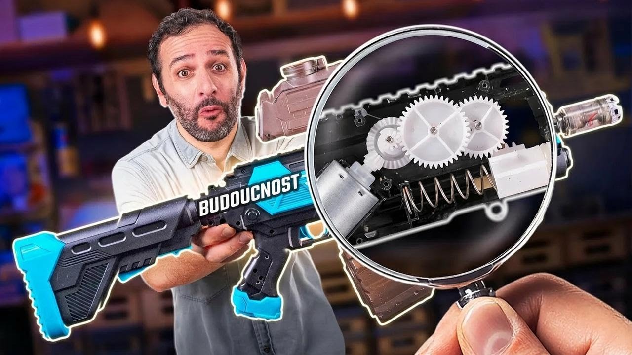 Jak vlastně funguje vodní „samopal“? Od pružiny až po píst!