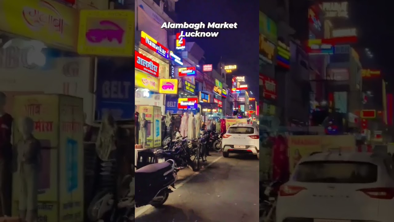 🔥Alambagh Shopping Market 🍁 Lucknow 🌱 #youtubeshorts #trending #1million #lucknow #viral