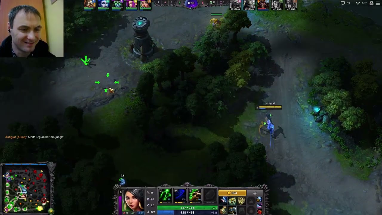 HoN Reborn - Match 21 (Aluna) by.Antigraf