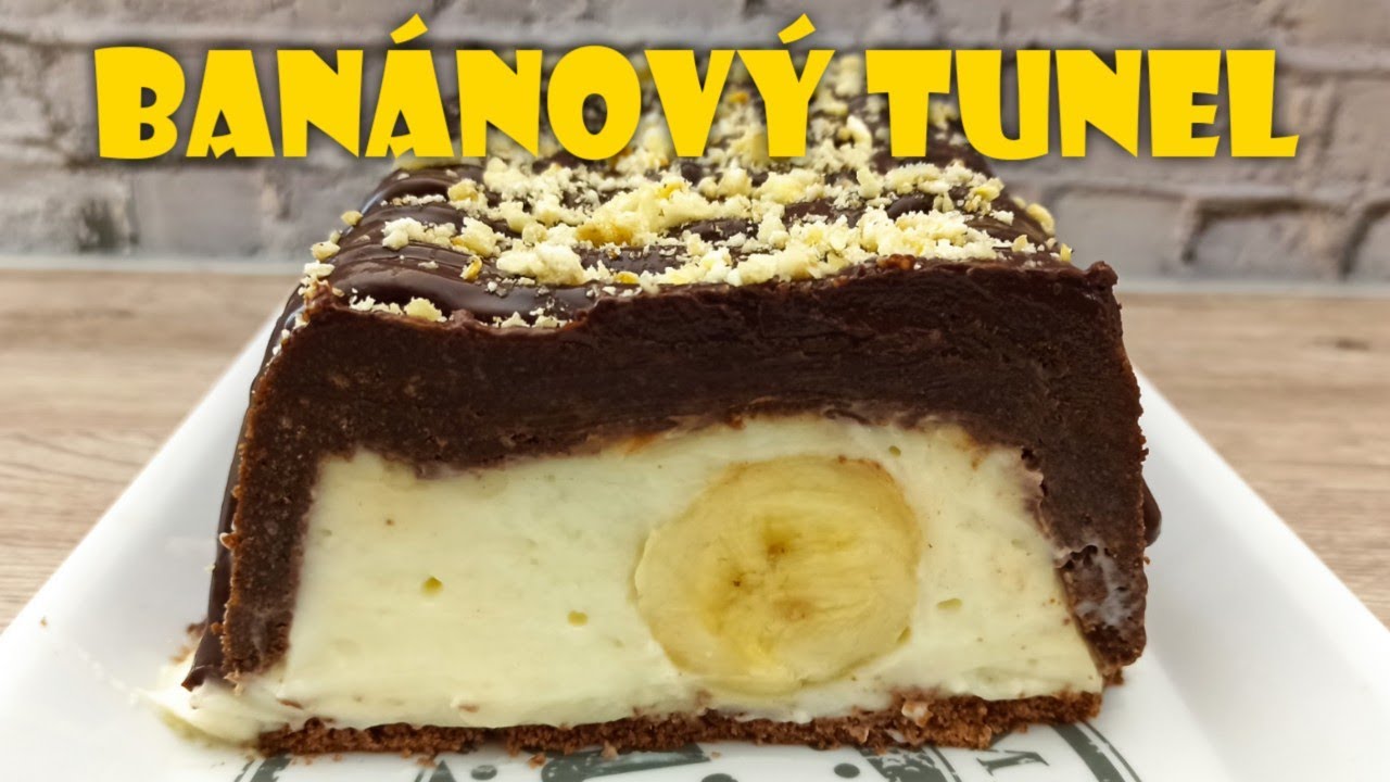 Nepečený BANÁNOVÝ tunel @Var a peč s Martinkou