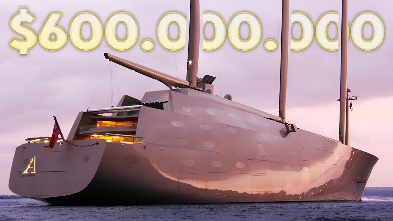 The Ultimate Luxury Super Yacht: Sailing Yacht A