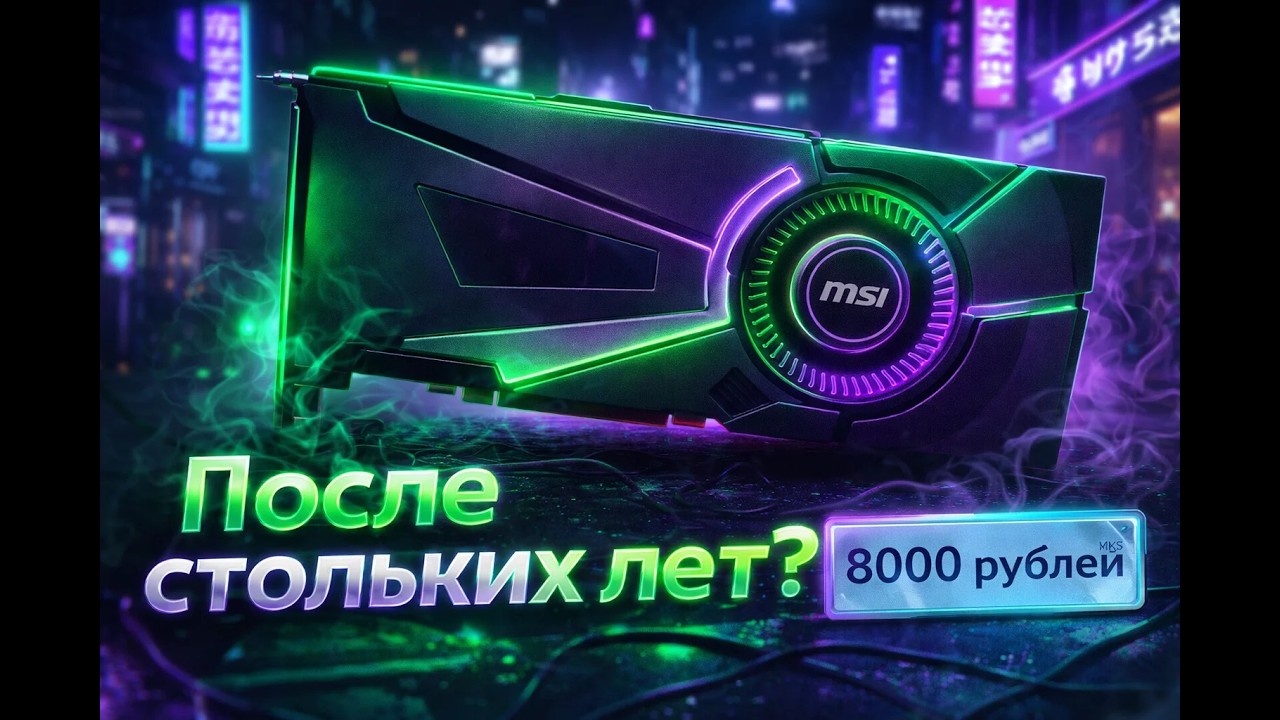 GTX 1070 в 2026? Еще стоит своих денег?