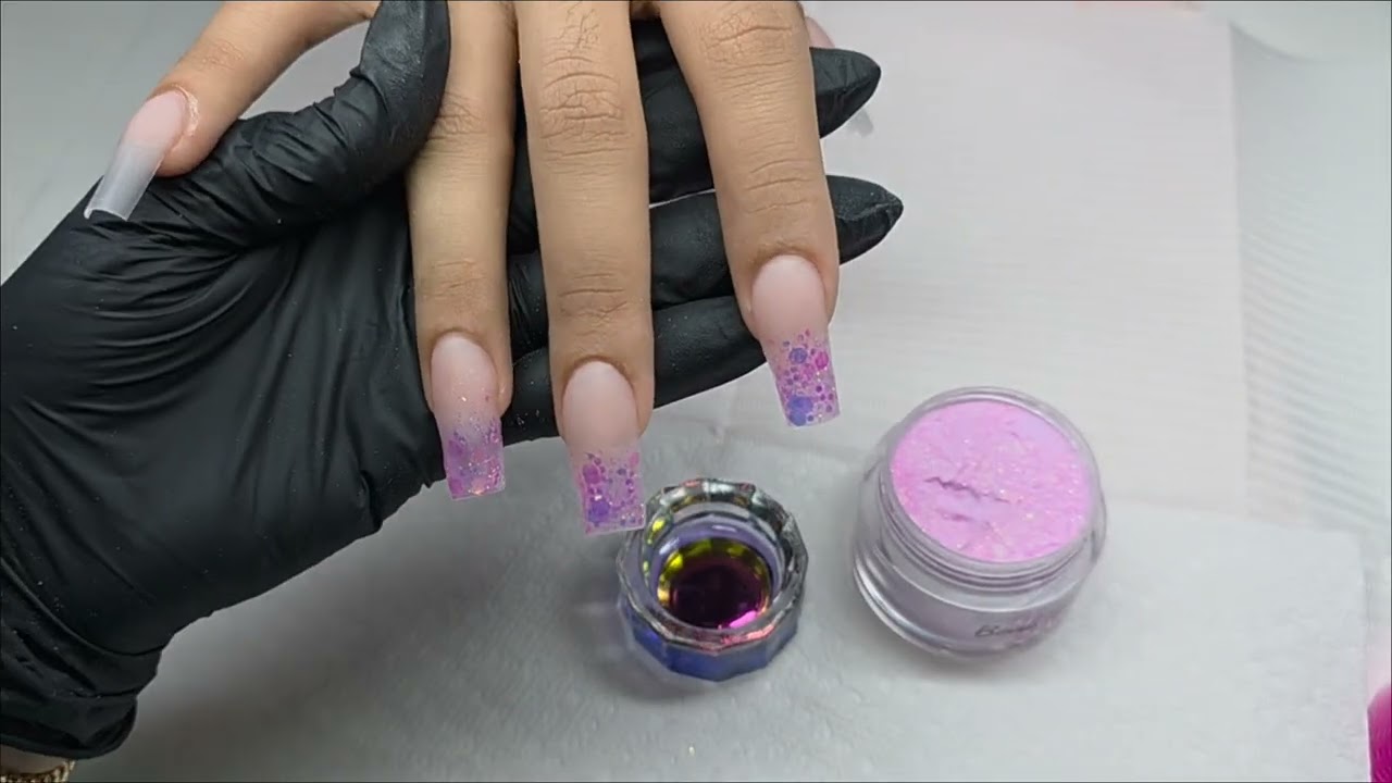 Uñas Acrílicas con Diseño para Año Nuevo #newyear2025 