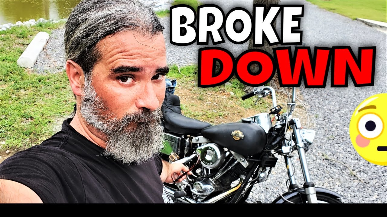 BROKE DOWN On My 79 HARLEY Davidson SHOVELHEAD FXS 80 / WHAT HAPPENED??