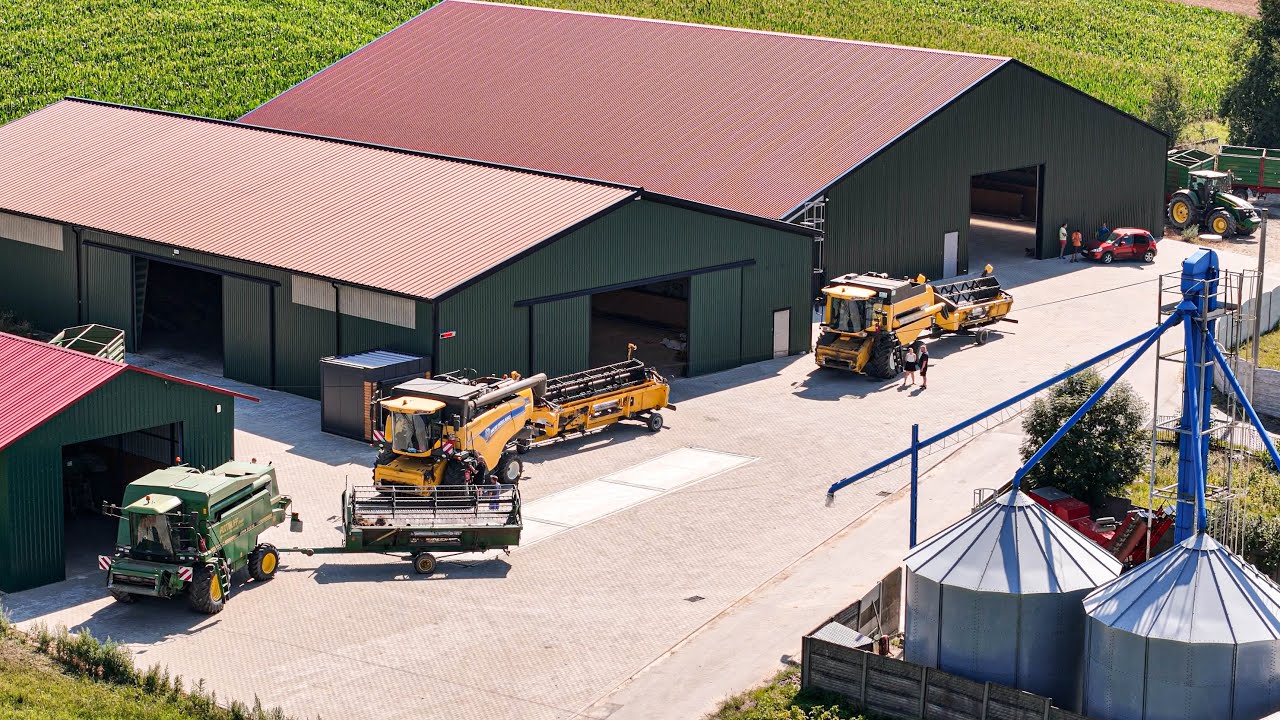 ✩ 🇵🇱 DUŻE ŻNIWA RZEPAKU 2025 ✔ 3 KOMBAJNY NA POLU ✔JOHN DEERE & NEW HOLLAND☆ GRM ☆