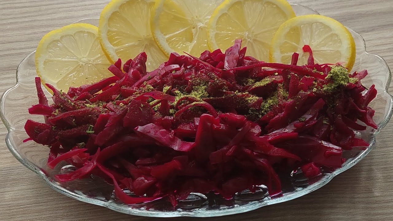 🤗Hazırlaması Kolay Lezzeti Olay Mor Lahana Turşusu🌺