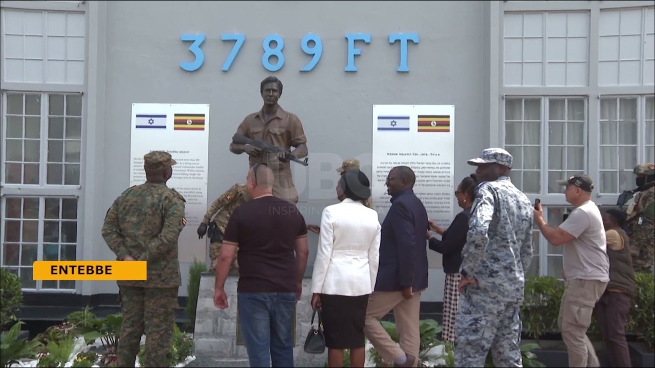 Israel&ndash;Uganda Relations: Gen. Muhoozi Unveils Yonatan Netanyahu Memorial