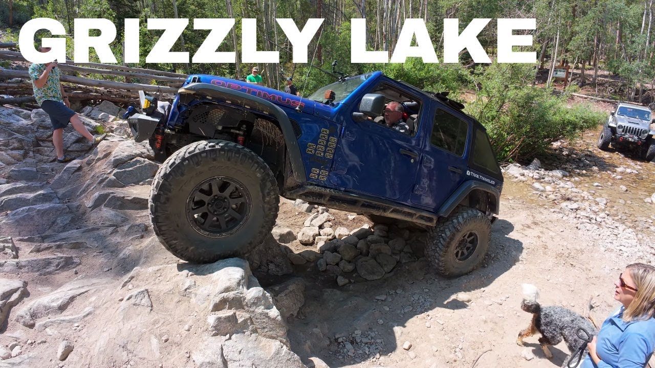 Grizzly Lake Trail Colorado - Gatekeeper Rock Obstacle & Helping Stranded Drivers (St. Elmo)