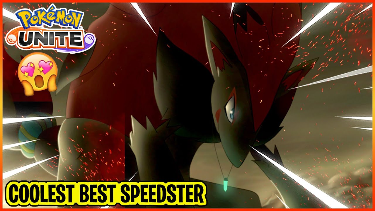 OMG 🔥 ZOROARK IS SO BROKEN BADA*SSS COOLEST SPEEDSTER 🔥 | Pokemon Unite Gameplay Hindi