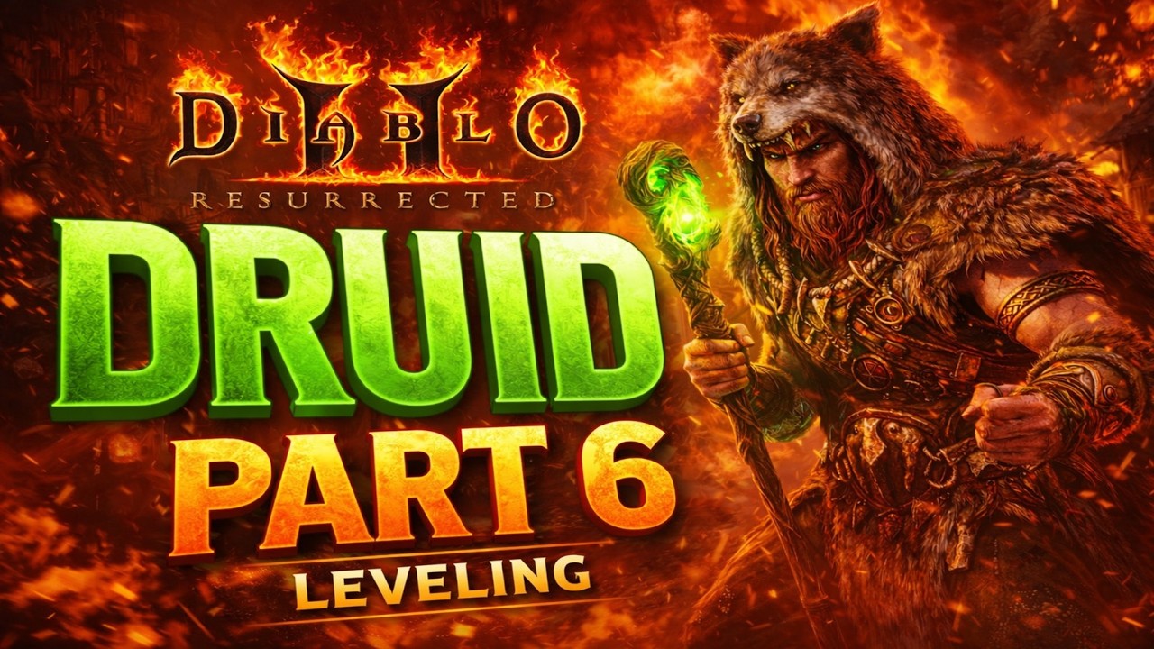Diablo II: Resurrected – SSF Druid Walkthrough | Part 6 – Mephisto (Nightmare)