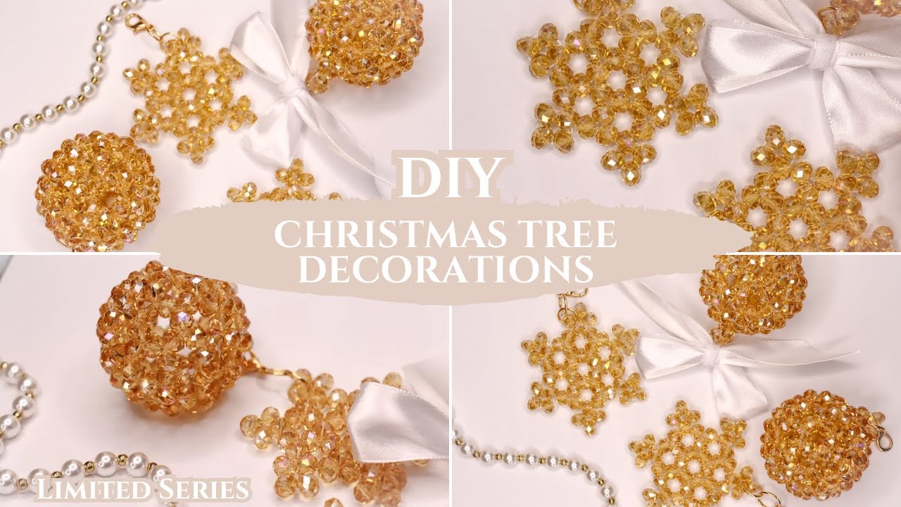 DIY Crystal Christmas Ornaments: Easy & Elegant Handmade Holiday Decor | Luxury Christmas Ornaments