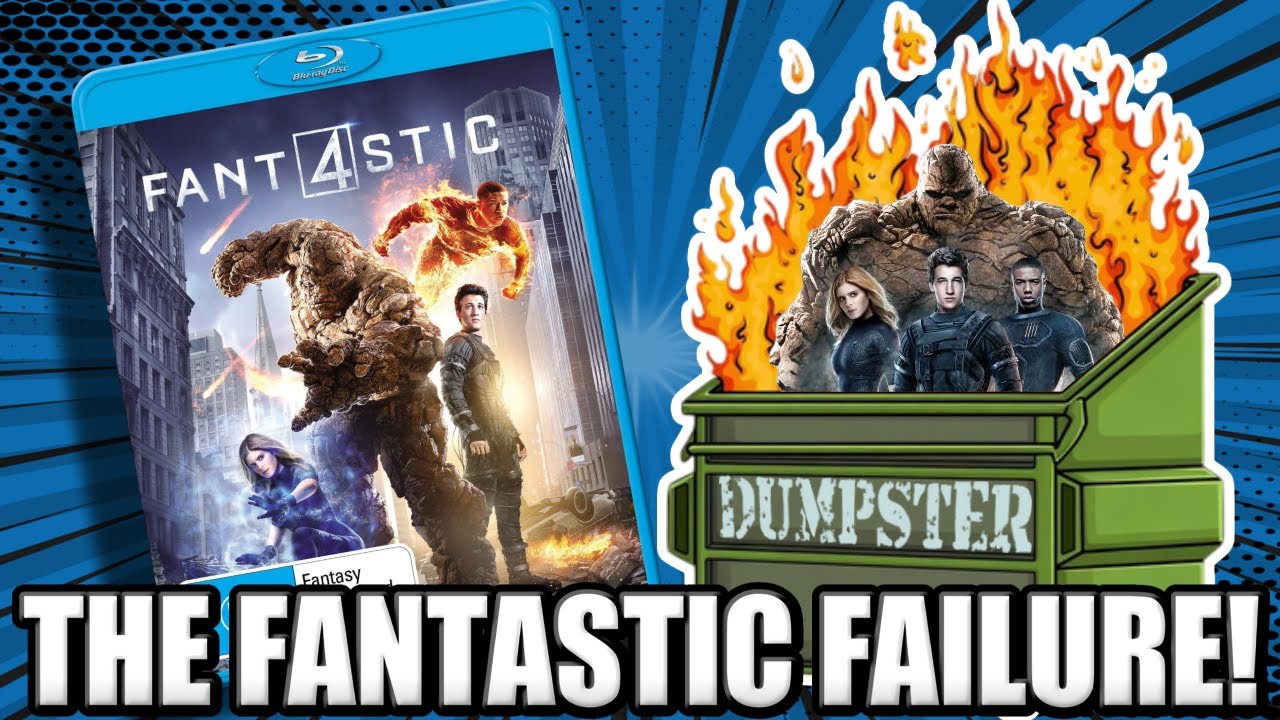 Your guide to The Fantastic Four from 2015 on Blu-Ray, Is this the WORST Superhero Movie Ever!