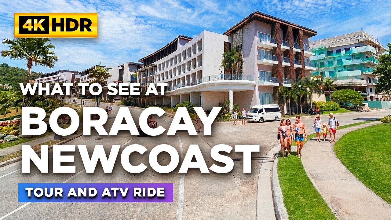 See Boracay's NEW and MODERN Township! | BORACAY NEWCOAST Tour and ATV Ride | Philippines