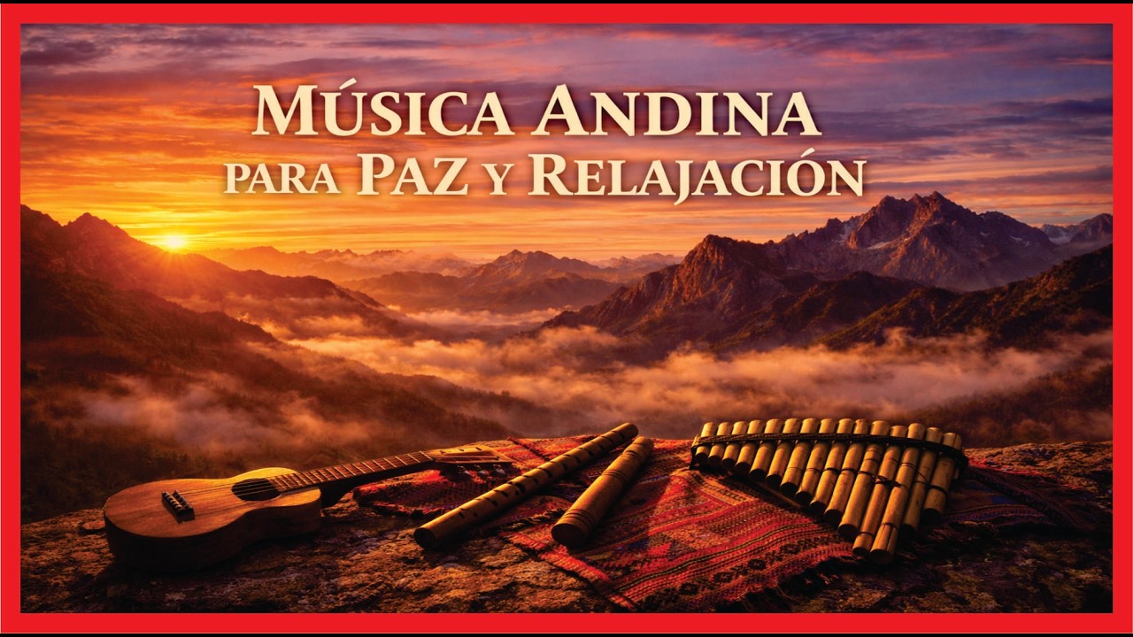 Sonidos de los Andes | Música Andina Instrumental para Paz, Relajación y Meditación