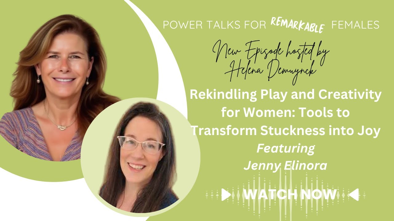 Unlocking Your Creative Flow: Jenny Elinora on Play, Purpose, and Midlife Empowerment