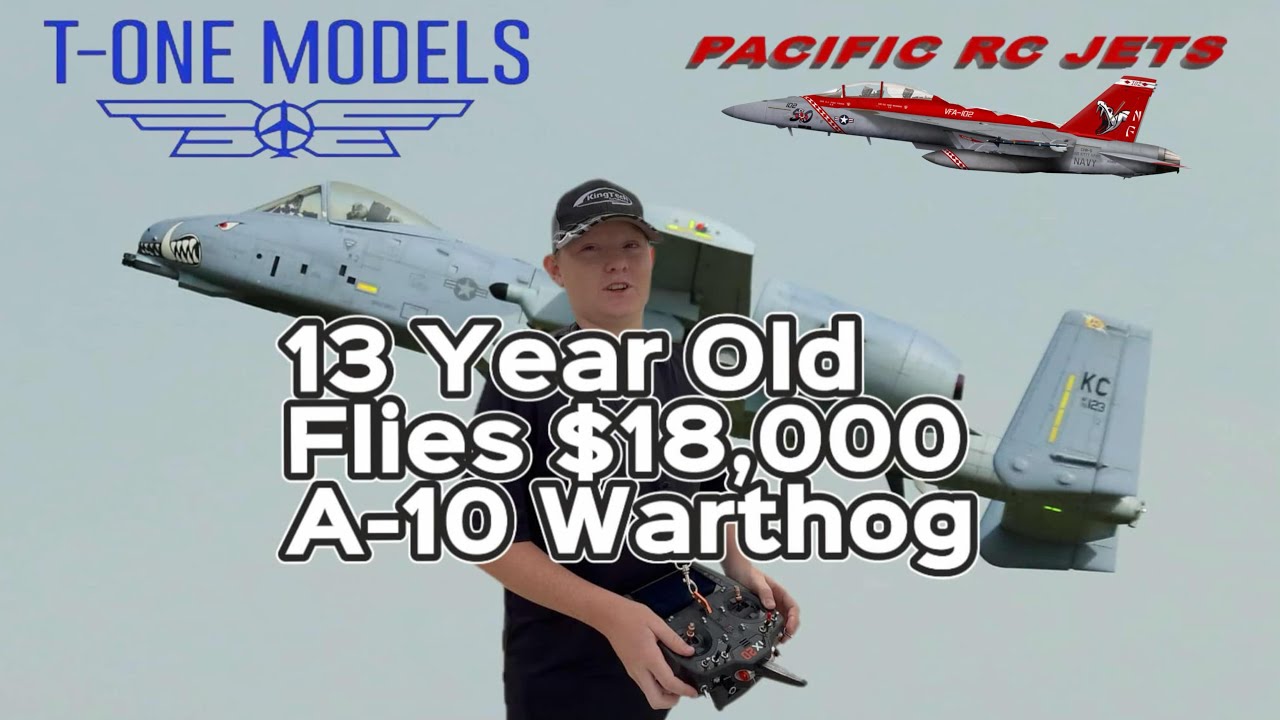Kyler Solt Flying the T-One Models Twin Turbine A-10