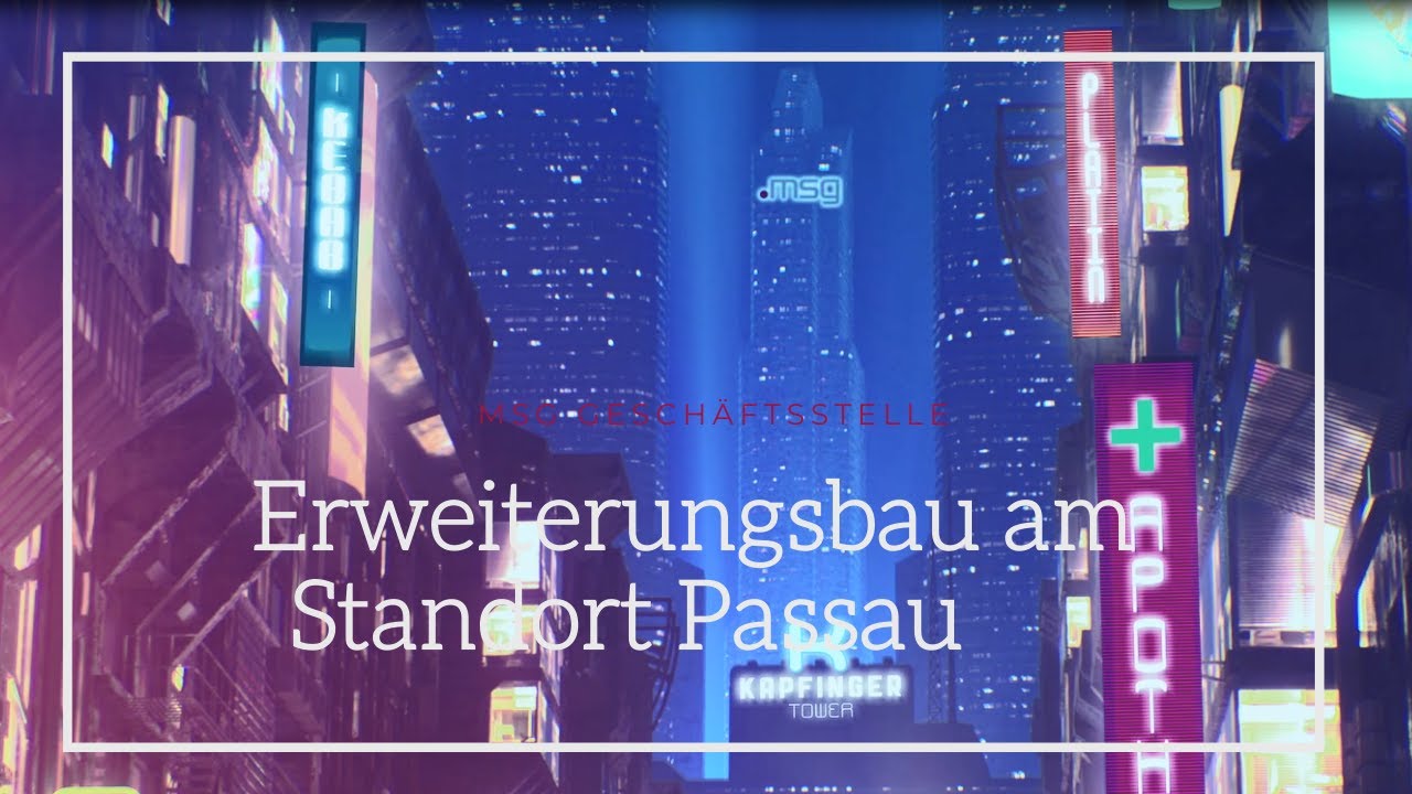 Erweiterungsbau am Standort Passau: Get to the future