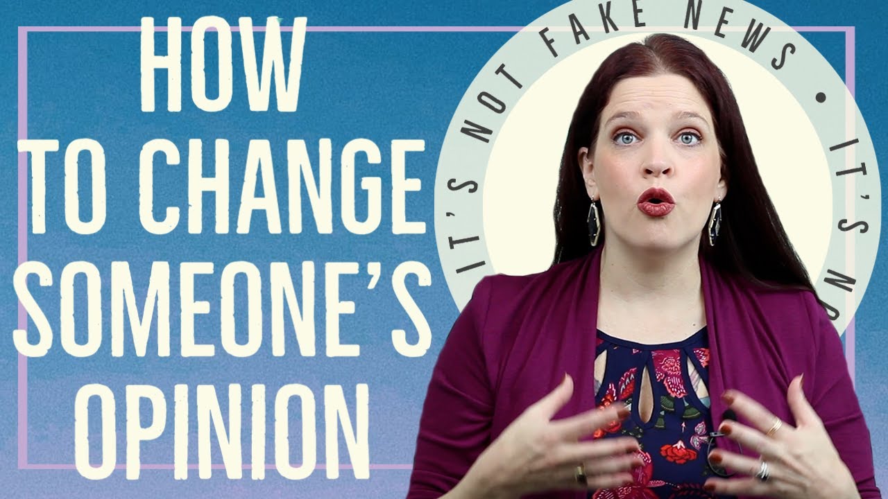 How Can You Change Someone's Opinion? (with ASL translation)