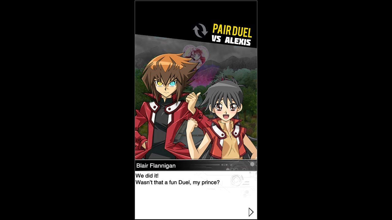 Yugioh Duel Links - What Happens if Blair and Jaden won Against Alexis?