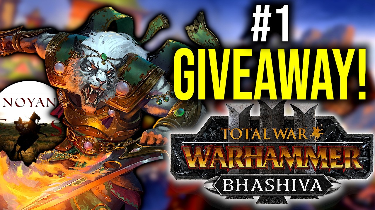 BHASHIVA BIAŁA TYGRYSICA - PRZEDPREMIEROWO! | *GIVEAWAY* | Total War: Warhammer 3 | #1