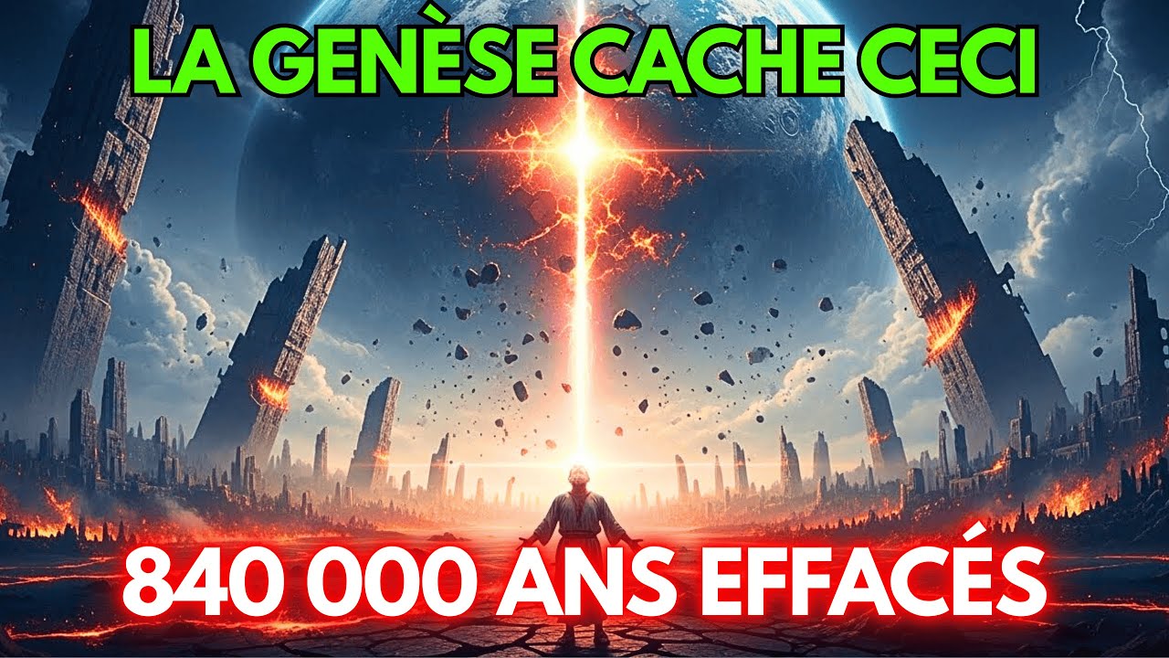 LA CHRONOLOGIE RÉELLE de la Création — 840 000 ans effacés de la Bible