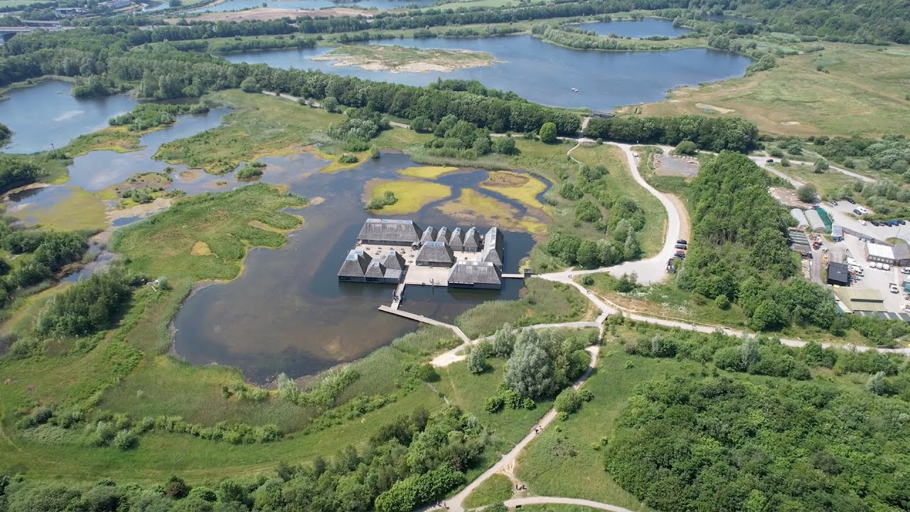 Brockholes Nature Reserve / Preston / Lancashire / Drone
