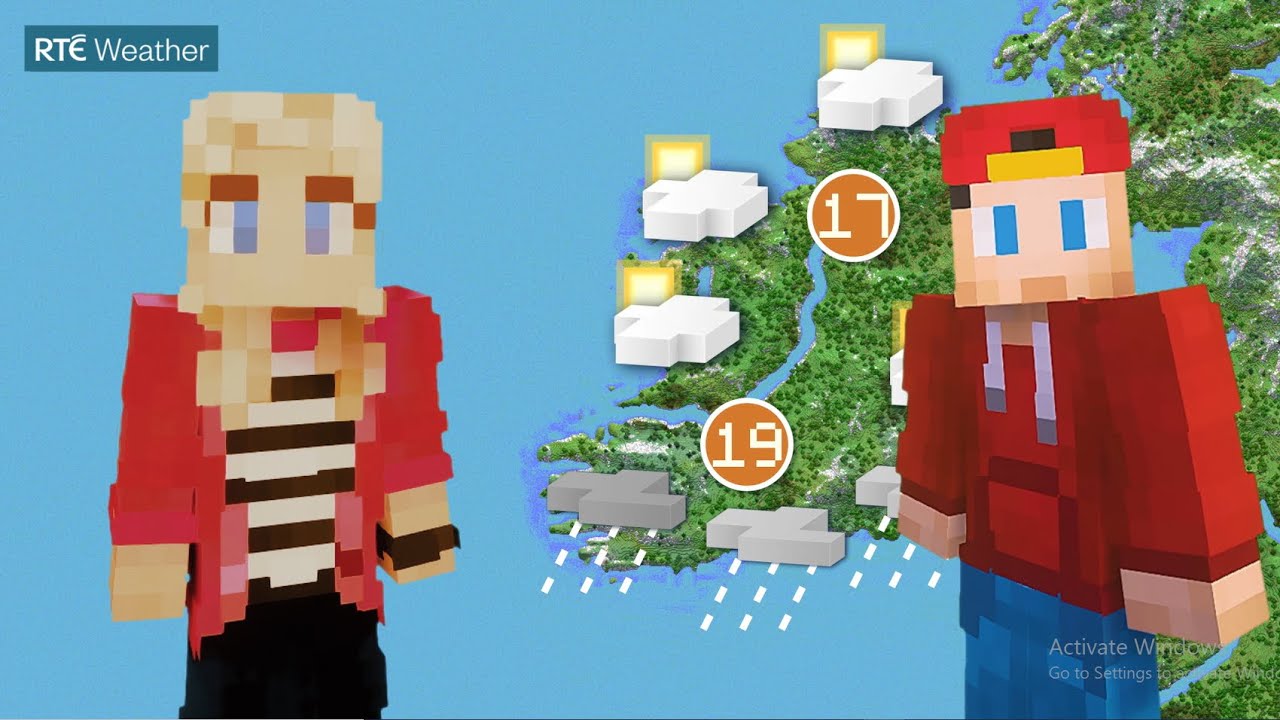 RTÉ Weather Gets A Minecraft Takeover | Ireland's Future Is MINE - The Final | Thursday 16th June