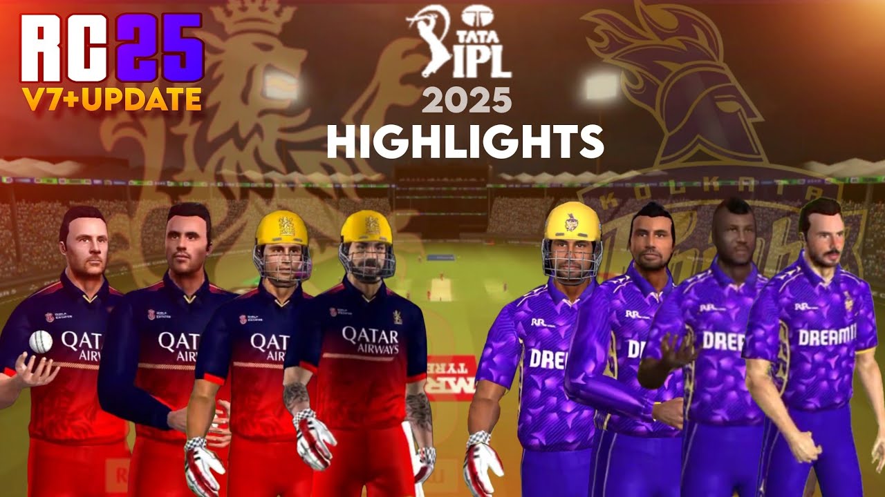 𝗥𝗖 25 𝗩7+ 𝗨𝗣𝗗𝗔𝗧𝗘 😍🤩💥 || 𝗜𝗣𝗟 𝗛𝗜𝗚𝗛𝗟𝗜𝗚𝗛𝗧𝗦 🔥 |#cricket #rc25 #newcricketgame