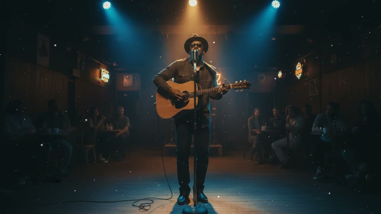 Soulful Blues Rock Jam Session 🎶 Vintage Bar Vibes 
