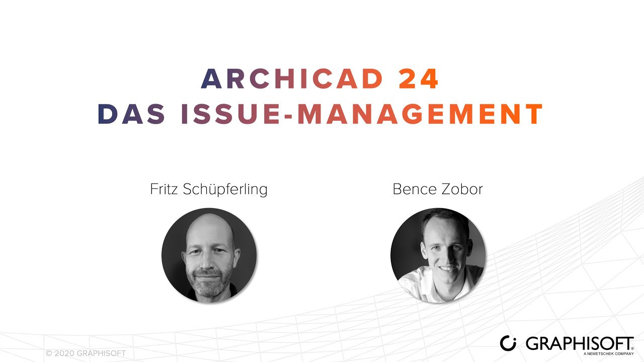Archicad 24 - Das Issue-Management