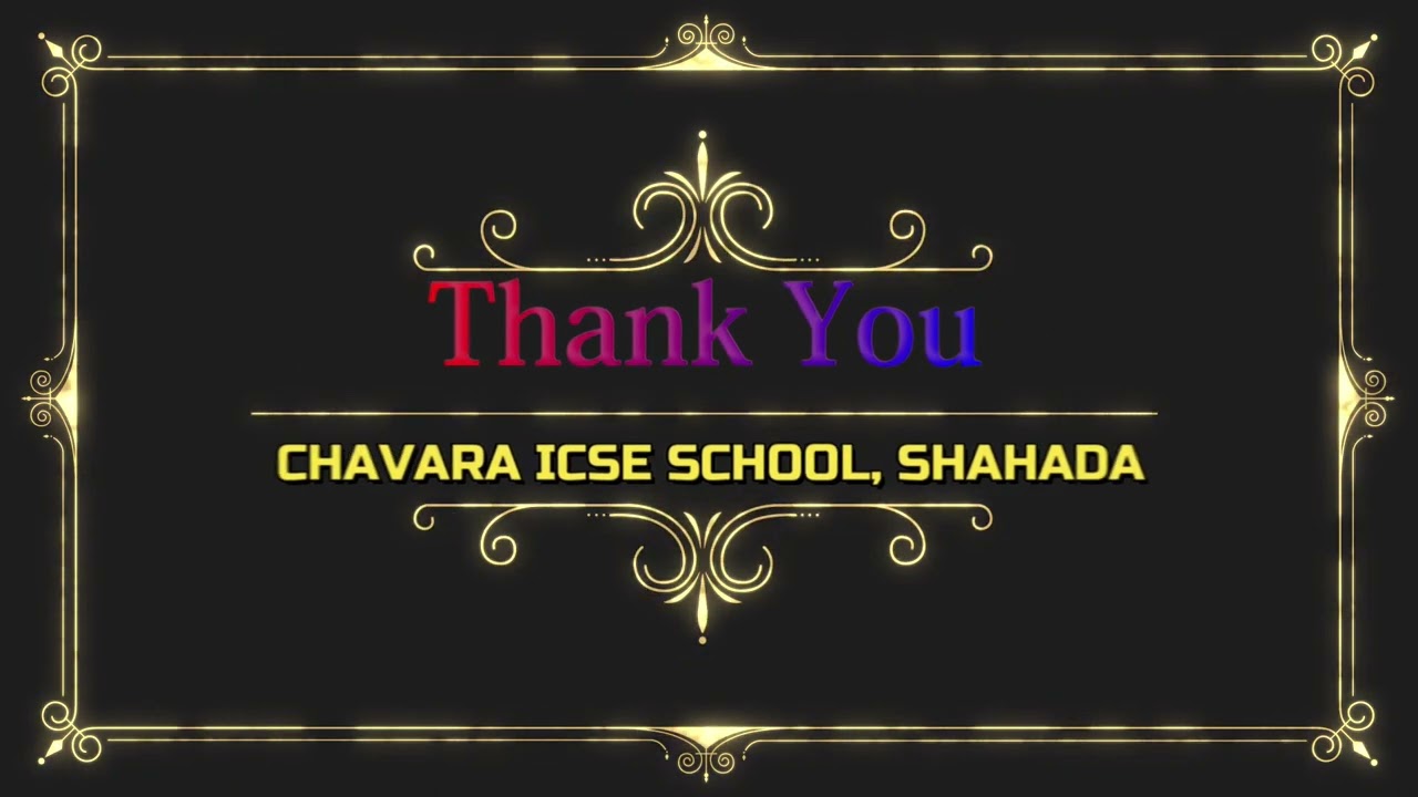 CHAVARA ICSE SCHOOL, SHAHADA
