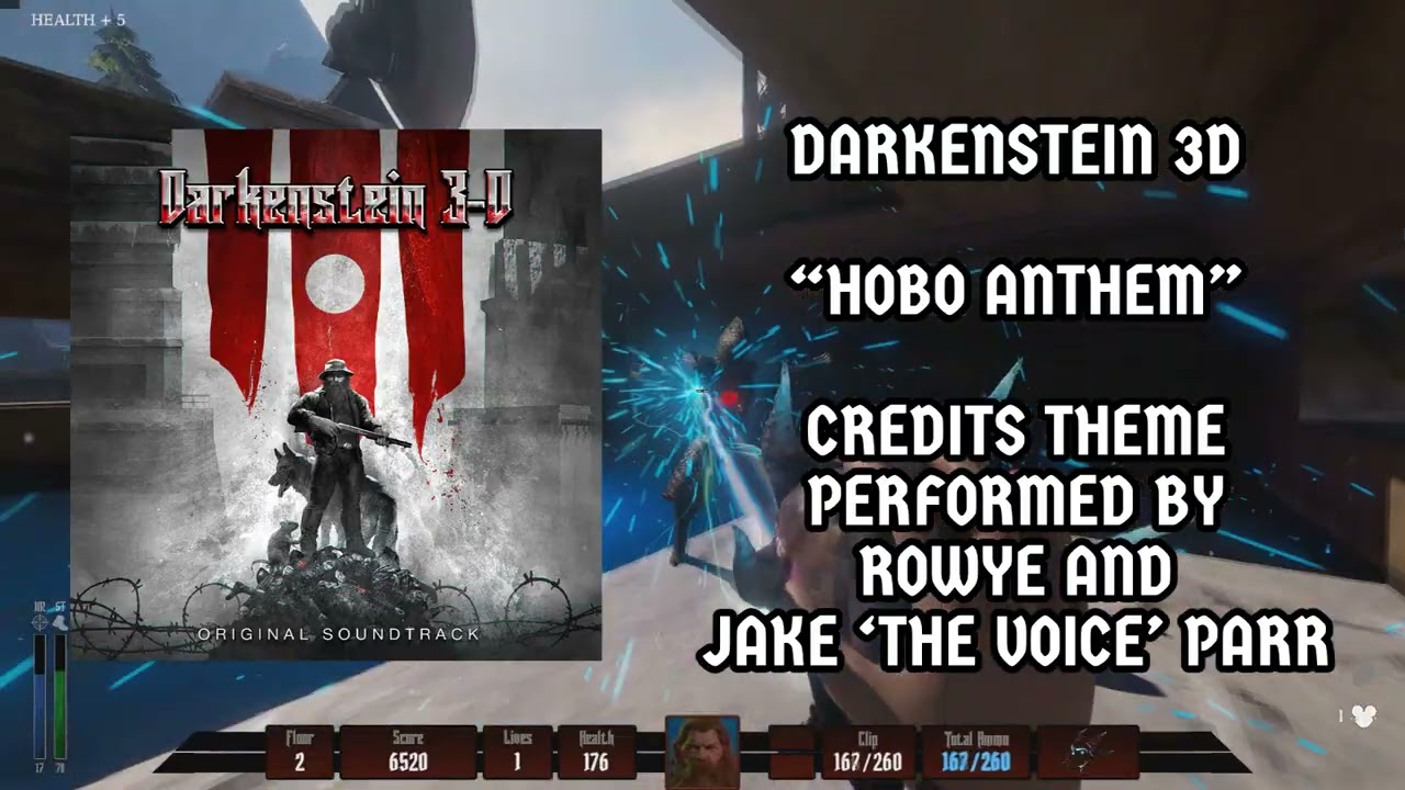 Darkenstein 3D Credits Theme - "Hobo Anthem" by Rowye & Jake 'The Voice' Parr