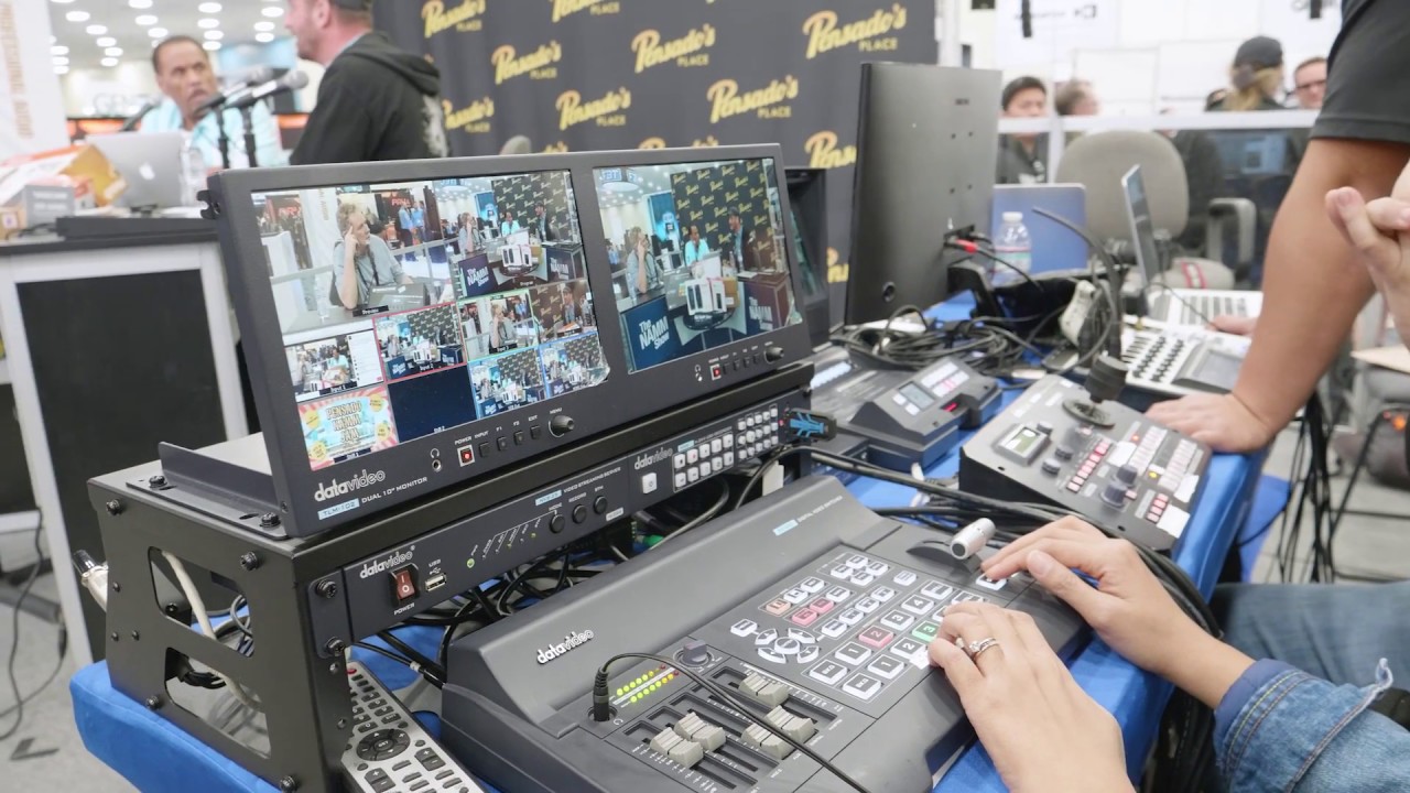 Behind the Scenes: Streaming HUB at the 2018 NAMM Show by Datavideo