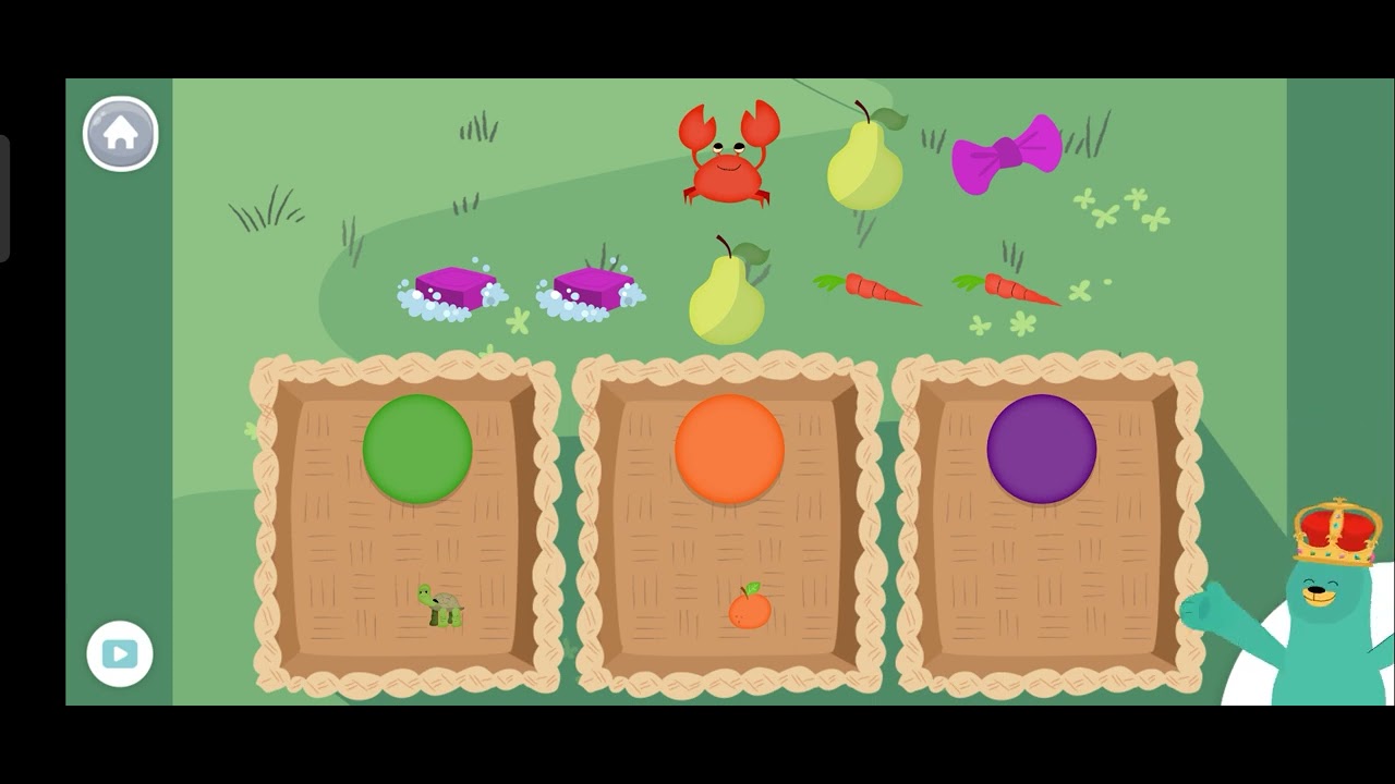 Learn colors and shapes with Khan Academy Kids