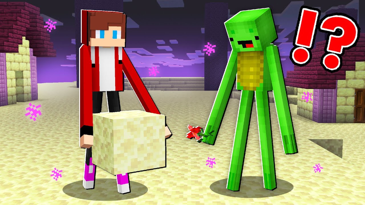 How Mikey and JJ Become Enderman in Minecraft ? - Maizen